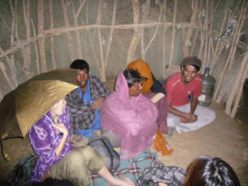 Travel - India - Rajasthan - Desert Camel Trip - Night in a Grass Hut